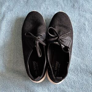 Sperry Black Slip On Sneakers